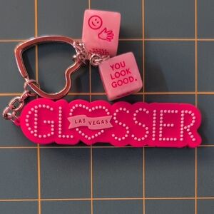 Glossier Las Vegas Keychain